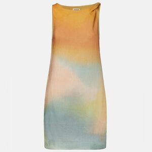 STAUD Multicolor Sleeveless Dress